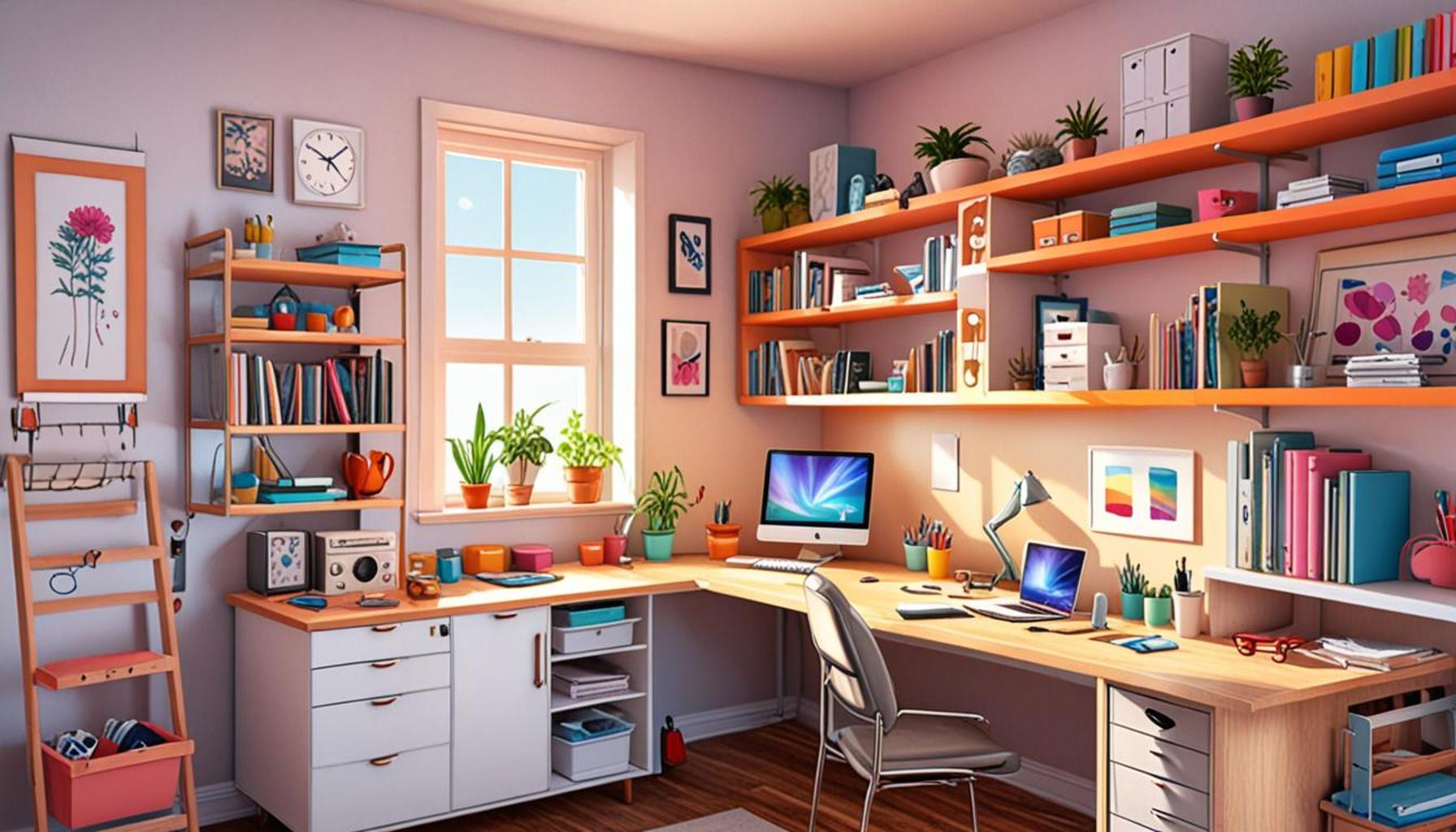 Boost Productivity Well-Being Personal Organization with Efficient Spaces