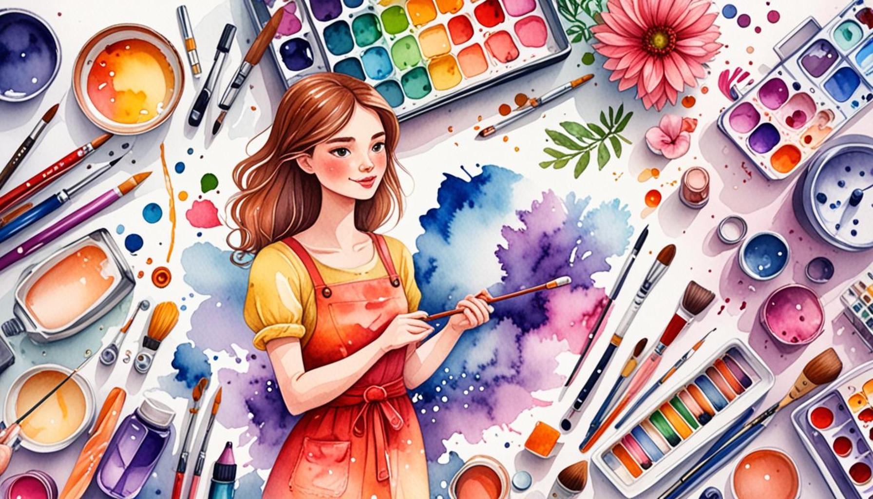 Artistic materials and tools?>