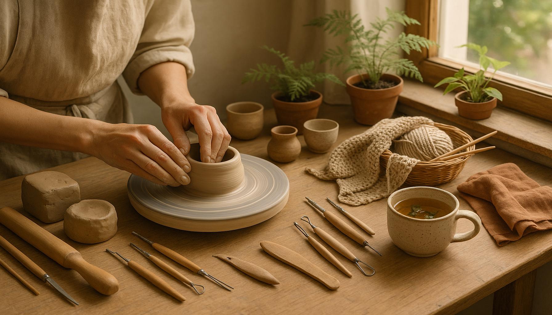 Crafting and Mindfulness: How Working with Your Hands Can Alleviate Anxiety and Promote Calm