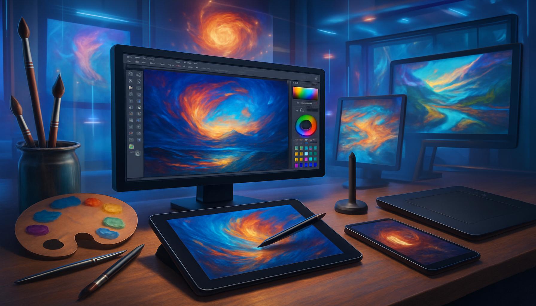 The Evolution of Digital Art: New Frontiers in Artistic Expression Through Technology