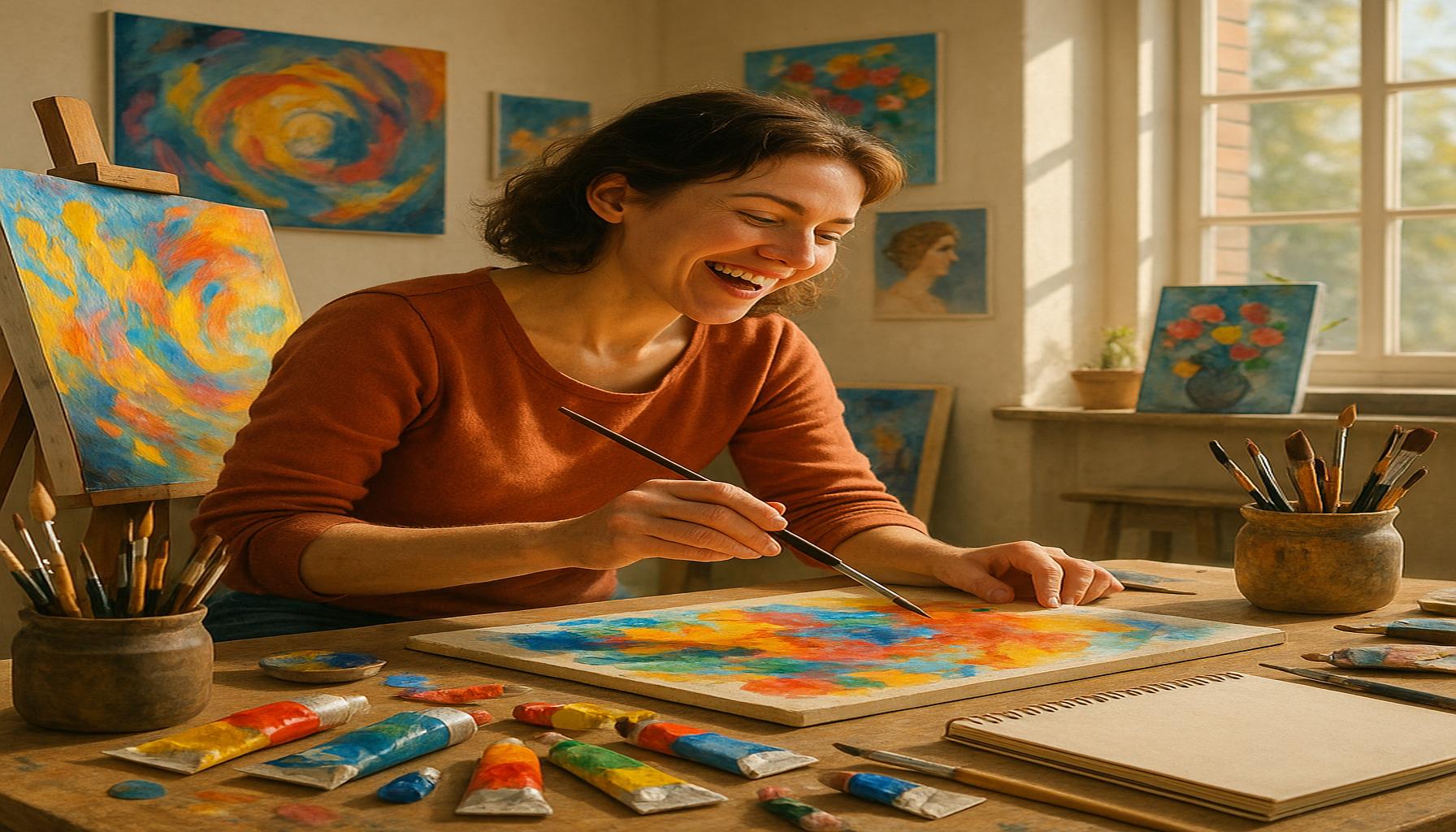 The Importance of Creativity in Personal Fulfillment: How Artistic Hobbies Transform Lives