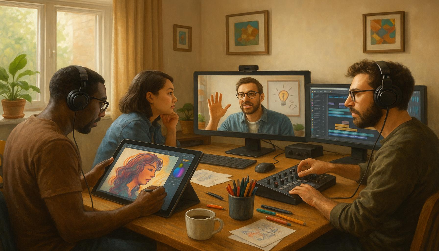 The Role of Online Platforms in Facilitating Creative Collaborations Among Hobbyists