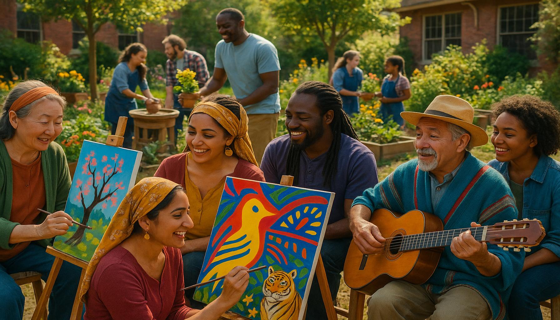 How Creative Hobbies Foster Meaningful Connections Among Diverse Communities