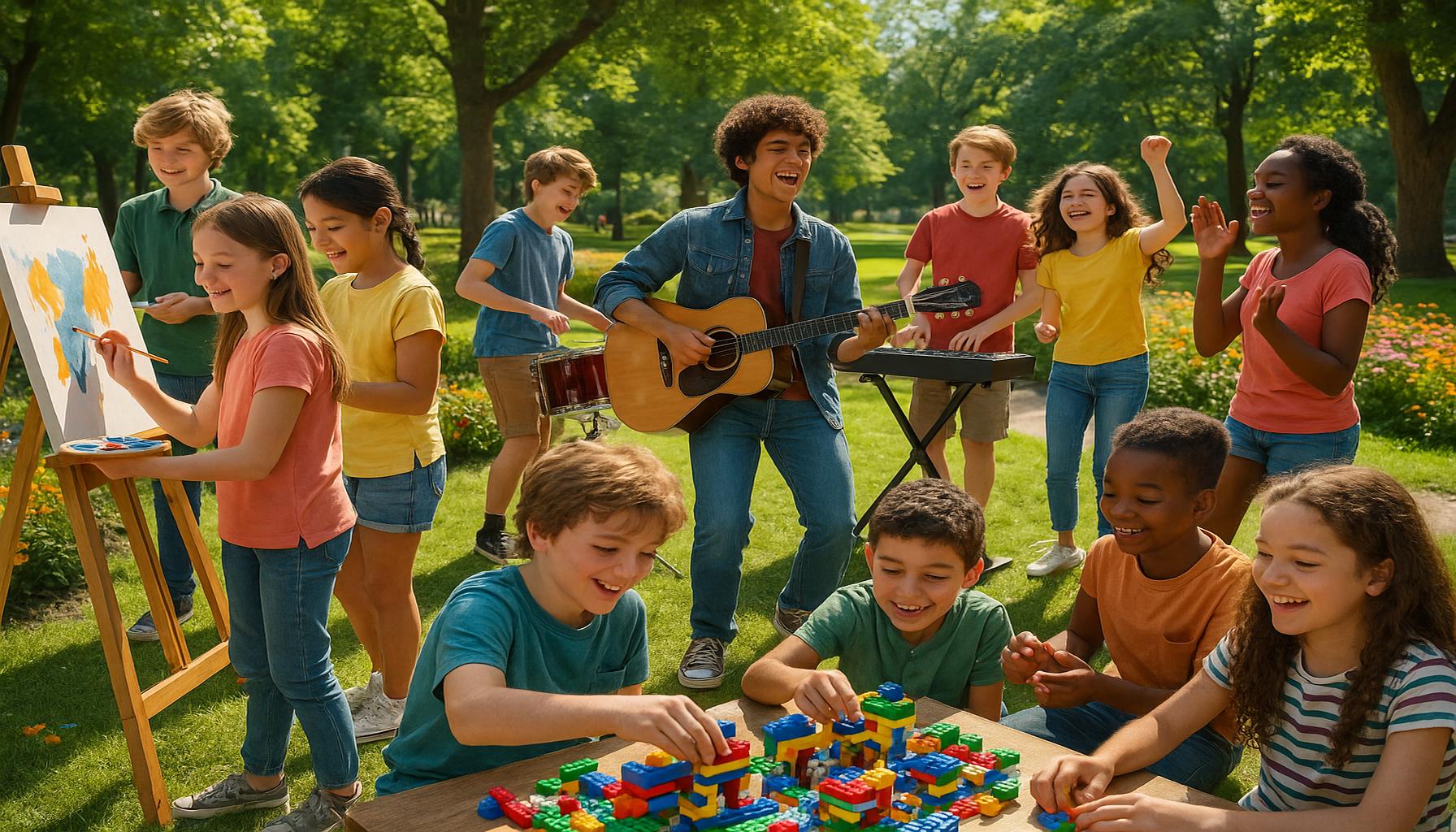 The Influence of Creative Hobbies on Social Skills Development in Children and Teens