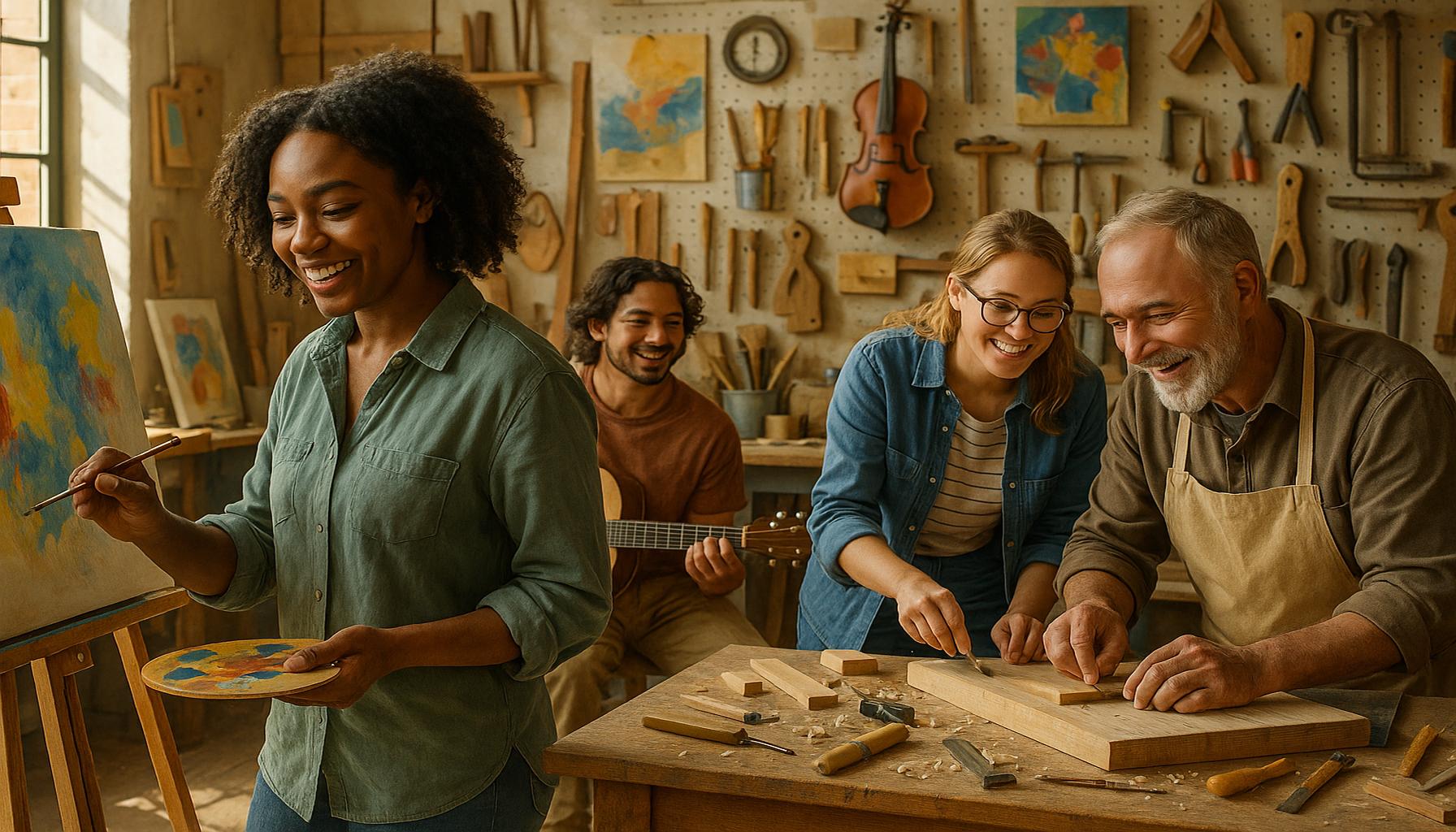 The Influence of Social Interaction on the Development of Creative Skills in Hobbyists