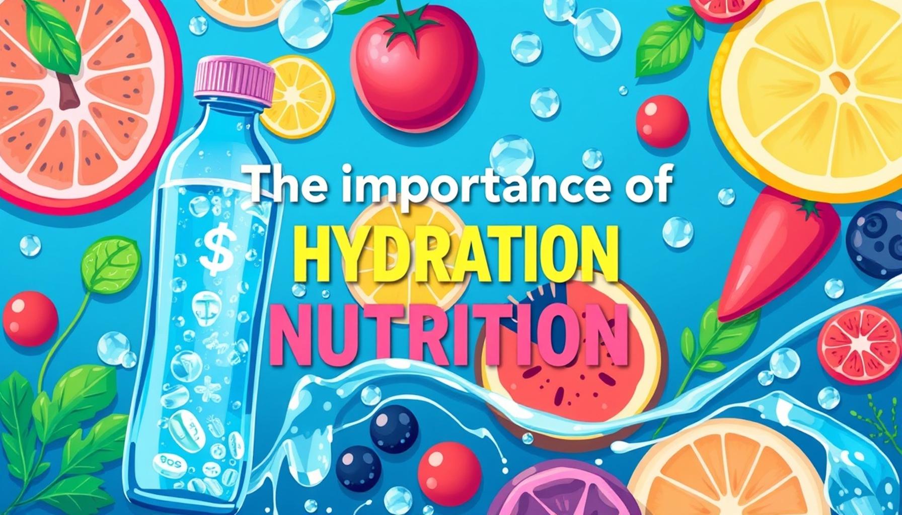 The Importance of Hydration in Balanced Nutrition